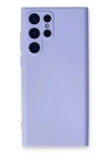 BFS  Samsung Galaxy S22 Ultra Kılıf Nano içi Kadife Silikon - Lila