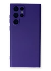 BFS  Samsung Galaxy S22 Ultra Kılıf Nano içi Kadife Silikon - Mor
