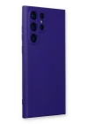 BFS  Samsung Galaxy S22 Ultra Kılıf Nano içi Kadife Silikon - Mor
