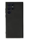 BFS  Samsung Galaxy S22 Ultra Kılıf Nano içi Kadife Silikon - Siyah