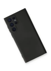 BFS  Samsung Galaxy S22 Ultra Kılıf Nano içi Kadife Silikon - Siyah