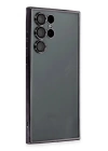 BFS  Samsung Galaxy S22 Ultra Kılıf Razer Lensli Silikon - Siyah