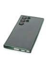 BFS  Samsung Galaxy S22 Ultra Kılıf Razer Lensli Silikon - Yeşil