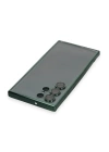 BFS  Samsung Galaxy S22 Ultra Kılıf Razer Lensli Silikon - Yeşil