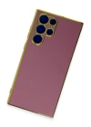 BFS  Samsung Galaxy S22 Ultra Kılıf Volet Silikon - Kırmızı