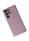 BFS  Samsung Galaxy S22 Ultra Kılıf Volet Silikon - Mor