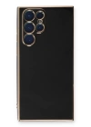 BFS  Samsung Galaxy S22 Ultra Kılıf Volet Silikon - Siyah