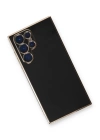 BFS  Samsung Galaxy S22 Ultra Kılıf Volet Silikon - Siyah