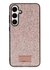 BFS  Samsung Galaxy S23 Bright Simli Kapak - Pembe