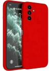 BFS  Samsung Galaxy S23 FE Kılıf First Silikon - Kırmızı