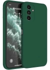 BFS  Samsung Galaxy S23 FE Kılıf First Silikon - Koyu Yeşil