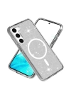 BFS  Samsung Galaxy S23 FE Kılıf Glow Magsafe Kapak - Siyah