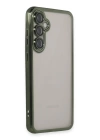 BFS Samsung Galaxy S23 FE Kılıf Lensli Silikon - Yeşil