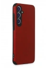 BFS  Samsung Galaxy S23 FE Kılıf Loop Deri Silikon - Kırmızı
