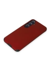 BFS  Samsung Galaxy S23 FE Kılıf Loop Deri Silikon - Kırmızı