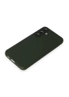 BFS  Samsung Galaxy S23 FE Kılıf Nano içi Kadife Silikon - Koyu Yeşil