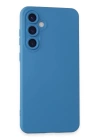 BFS  Samsung Galaxy S23 FE Kılıf Nano içi Kadife Silikon - Mavi