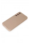 BFS Samsung Galaxy S23 FE Kılıf Nano içi Kadife Silikon - Pudra