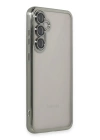 BFS  Samsung Galaxy S23 FE Kılıf Razer Lensli Silikon - Gümüş