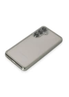 BFS  Samsung Galaxy S23 FE Kılıf Razer Lensli Silikon - Gümüş