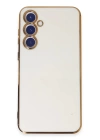 BFS  Samsung Galaxy S23 FE Kılıf Volet Silikon - Beyaz