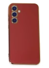 BFS  Samsung Galaxy S23 FE Kılıf Volet Silikon - Kırmızı