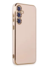 BFS  Samsung Galaxy S23 FE Kılıf Volet Silikon - Pembe
