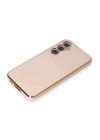 BFS  Samsung Galaxy S23 FE Kılıf Volet Silikon - Pembe