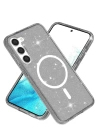 BFS  Samsung Galaxy S23 Kılıf Glow Magsafe Kapak - Siyah