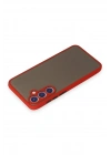 BFS  Samsung Galaxy S23 Kılıf Montreal Silikon Kapak - Kırmızı
