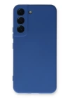 BFS  Samsung Galaxy S23 Kılıf Nano içi Kadife Silikon - Mavi