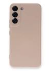BFS  Samsung Galaxy S23 Kılıf Nano içi Kadife Silikon - Pudra