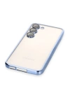 BFS  Samsung Galaxy S23 Kılıf Razer Lensli Silikon - Açık Mavi