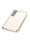 BFS  Samsung Galaxy S23 Kılıf Razer Lensli Silikon - Gold