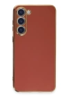 BFS  Samsung Galaxy S23 Kılıf Volet Silikon - Kırmızı