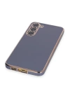 BFS Samsung Galaxy S23 Kılıf Volet Silikon - Mavi