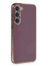BFS  Samsung Galaxy S23 Kılıf Volet Silikon - Mor
