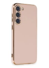BFS Samsung Galaxy S23 Kılıf Volet Silikon - Pembe