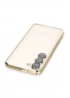 BFS  Samsung Galaxy S23 Plus Kılıf  Lensli Silikon - Gold