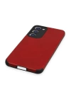 BFS  Samsung Galaxy S23 Plus Kılıf Loop Deri Silikon - Kırmızı