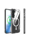 BFS  Samsung Galaxy S23 Plus Kılıf Magneticsafe Şeffaf Silikon - Şeffaf