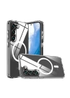 BFS  Samsung Galaxy S23 Plus Kılıf Magneticsafe Şeffaf Silikon - Şeffaf