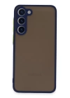 BFS  Samsung Galaxy S23 Plus Kılıf Montreal Silikon Kapak - Lacivert