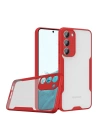 BFS  Samsung Galaxy S23 Plus Kılıf Platin Silikon - Kırmızı