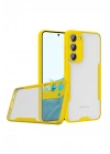 BFS Samsung Galaxy S23 Plus Kılıf Platin Silikon - Sarı