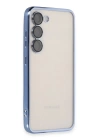 BFS  Samsung Galaxy S23 Plus Kılıf Razer Lensli Silikon - Açık Mavi