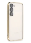 BFS  Samsung Galaxy S23 Plus Kılıf Razer Lensli Silikon - Gold