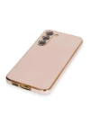 BFS Samsung Galaxy S23 Plus Kılıf Volet Silikon - Pembe