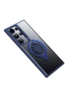 BFS  Samsung Galaxy S23 Ultra Avatar 360 Dönen Magsafe Kapak - Lacivert