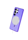 BFS  Samsung Galaxy S23 Ultra Kılıf Glow Magsafe Kapak - Mor